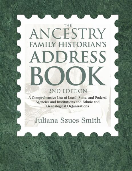 The Ancestry Family Historian's Address Book (eBook, ePUB)