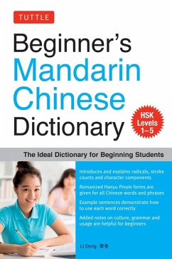Beginner's Mandarin Chinese Dictionary (eBook, ePUB) - Dong, Li