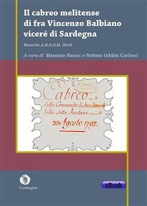 Il cabreo melitense di fra Vincenzo Balbiano viceré di Sardegna (eBook, ePUB) - Oddini Carboni, Stefano; Rassu, Massimo