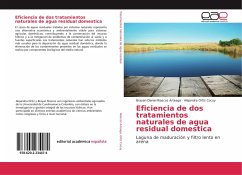 Eficiencia de dos tratamientos naturales de agua residual domestica - Riascos Arteaga, Brayan Daniel;Ortiz Cocuy, Alejandra