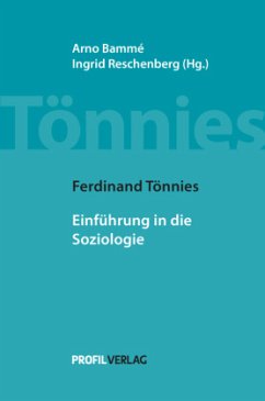 Einführung in die Soziologie - Tönnies, Ferdinand