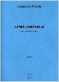 Après l'ineffable, Cello und Klavier Après l'ineffable, Cello und Klavier