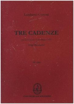 Tre Cadenze, Cello - Curtoni, Lamberto