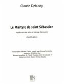 Le Martyre de saint Sébastien, voice and piano