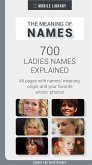 Meaning of Ladies Names (fixed-layout eBook, ePUB)