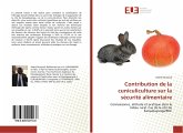 Contribution de la cuniculiculture sur la sécurité alimentaire