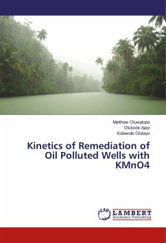 Kinetics of Remediation of Oil Polluted Wells with KMnO4
