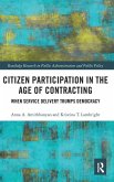 Citizen Participation in the Age of Contracting