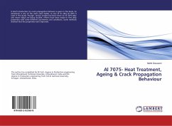 Al 7075- Heat Treatment, Ageing & Crack Propagation Behaviour
