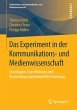 Das Experiment in der Kommunikations-... - Bild 1