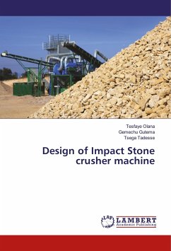 Design of Impact Stone crusher machine