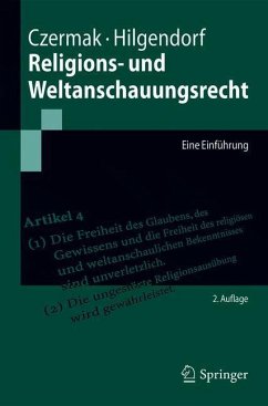 Religions- und Weltanschauungsrecht - Czermak, Gerhard;Hilgendorf, Eric