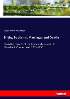 Births, Baptisms, Marriages and Deaths - Dimock, Susan Whitney