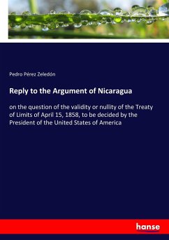 Reply to the Argument of Nicaragua - Pérez Zeledón, Pedro