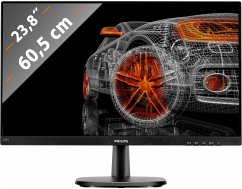 Philips 243V7QDSB 60,5 cm (23,8 Zoll) Monitor (Full HD, 5ms Reaktionszeit)