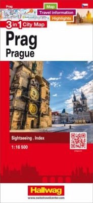 Cover Hallwag Stadtplan Prag