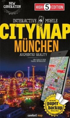 High 5 Edition Interactive Mobile CITYMAP München. Munich