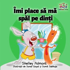 Îmi place sa ma spal pe din¿i (I Love to Brush My Teeth Romanian Edition) (eBook, ePUB)