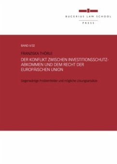 Cover Der Konflikt zwischen Investitionsschutzabkommen und dem Recht der Europäischen Union