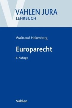 Europarecht - Hakenberg, Waltraud
