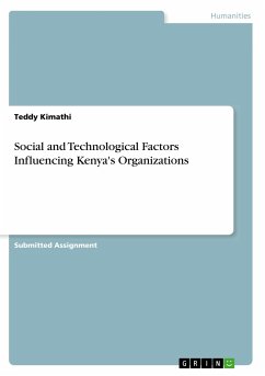 Social and Technological Factors Influencing Kenya's Organizations - Kimathi, Teddy