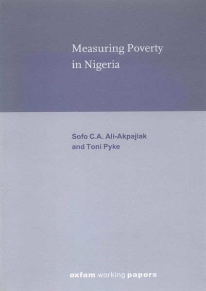 Measuring Poverty in Nigeria (eBook, PDF)