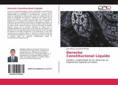 Derecho Constitucional Líquido - Castañeda Méndez, Juan Alberto