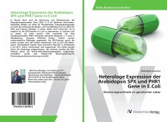 Heterologe Expression der Arabidopsis SPX und PHR1 Gene in E.Coli - Kalender, Abdulkadir