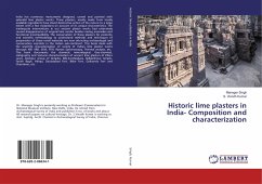 Historic lime plasters in India- Composition and characterization