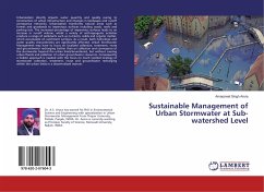 Sustainable Management of Urban Stormwater at Sub-watershed Level - Arora, Amarpreet Singh