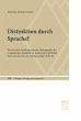 Distinktion durch Sprache? (eBook, ePUB) - Bild 1