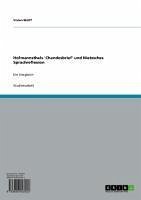 Hofmannsthals 'Chandosbrief' und Nietzsches Sprachreflexion (eBook, ePUB) - Wolff, Vivien