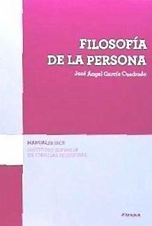 Cover Filosofía de la persona