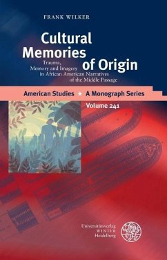 Cultural Memories of Origin (eBook, PDF) - Wilker, Frank