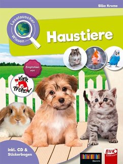 Leselauscher Wissen: Haustiere (inkl. CD und Stickerbogen) - Krome, Silke