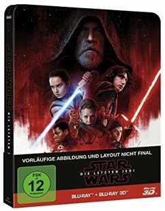 Star Wars: Die letzten Jedi (3D+2D Blu-ray) STEELBOOK