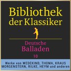 Bibliothek der Klassiker: Deutsche Balladen 10 (MP3-Download)