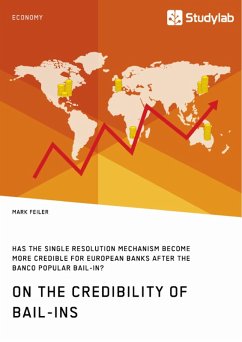 On the Credibility of Bail-ins. Has the Single Resolution Mechanism become more credible for European Banks after the Banco Popular Bail-in? (eBook, ePUB)