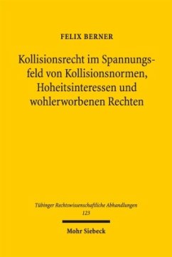 Cover Kollisionsrecht im Spannungsfeld von Kollisionsnormen, Hoheitsinteressen und wohlerworbenen Rechten