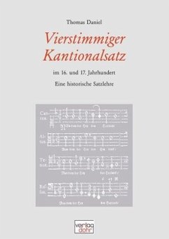 Vierstimmiger Kantionalsatz im 16. und 17. Jahrhundert - Daniel, Thomas