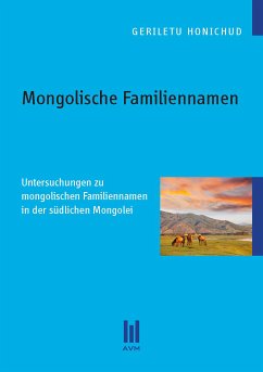 Mongolische Familiennamen (eBook, PDF) - Geriletu, Honichud