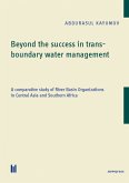 Beyond the success in transboundary water management (eBook, PDF)