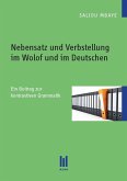 Nebensatz und Verbstellung im Wolof und im Deutschen (eBook, PDF)