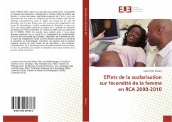Effets de la scolarisation sur fécondité de la femme en RCA 2000-2010 - Douam, Jules Firmin
