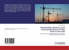 Shareholder advocacy and social performance of the firms in the USA - Martínez, Laura