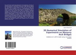 3D Numerical Simulation of Experiments on Masonry Arch Bridges