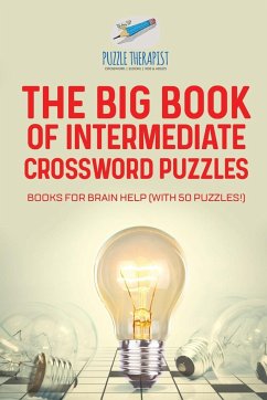 The Big Book of Intermediate Crossword Puzzles   Books for Brain Help (with 50 puzzles!) - Puzzle Therapist