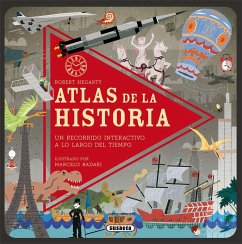 Atlas de la historia : un recorrido interactivo a lo largo del tiempo - Hegarty, Robert