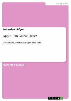 Cover Apple - Ein Global Player (eBook, ePUB)