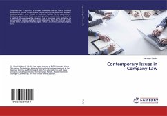 Contemporary Issues in Company Law